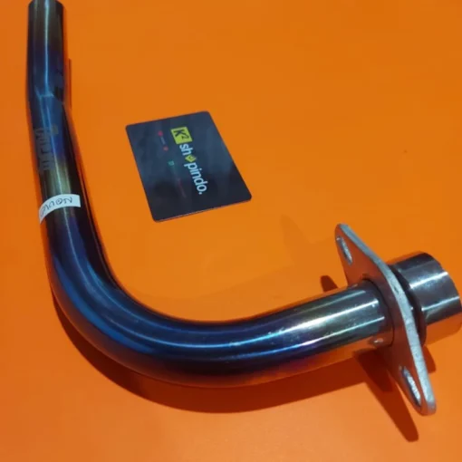 Leher Knalpot Nouvo Stainless Blue Daeng Knalpot standart - Image 7