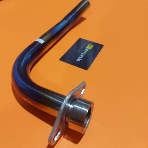 Leher Knalpot Nouvo Stainless Blue Daeng Knalpot standart - Image 6