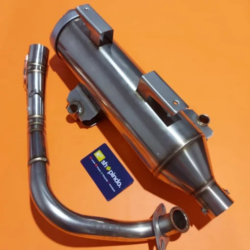 Knalpot Tsukigi Pcx Lokal 150 Daeng Full Stainless - Image 2