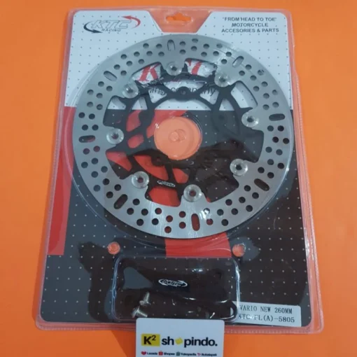 Disc Cakram Beat Scoopy Vario Mio Soul Fino Jupiter Mx Disc Vario 150 New Floating KTC Racing 260mm - Image 4