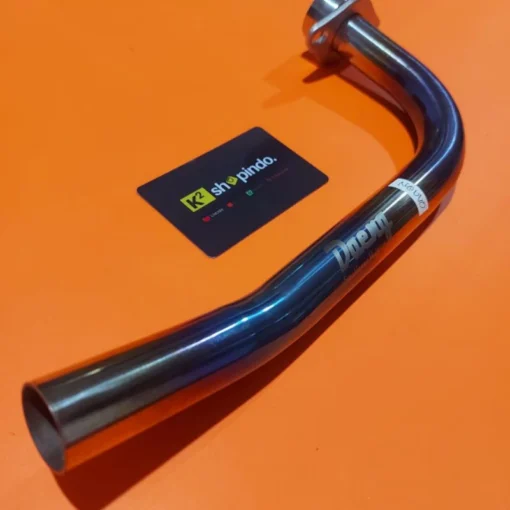 Leher Knalpot Nouvo Stainless Blue Daeng Knalpot standart - Image 3