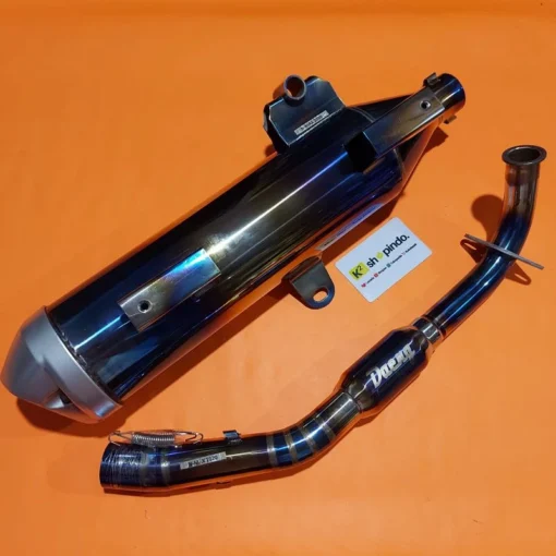 Knalpot Nmax old new ADV Vario 125 150 New Pcx 150 Lokal Daeng Tsukigi full stainless - Image 4