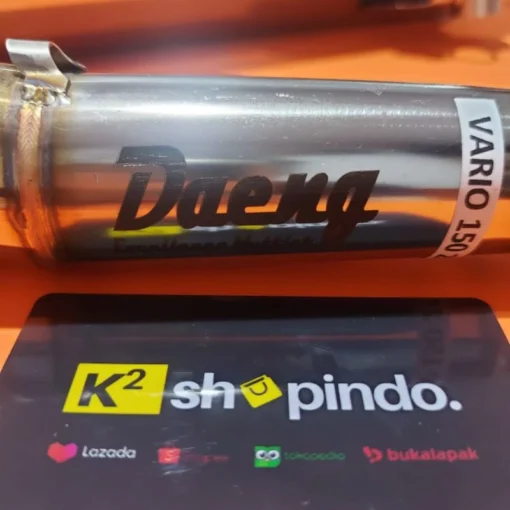 Knalpot Tsukigi Vario 125 150 old Daeng Full Stainless - Image 2