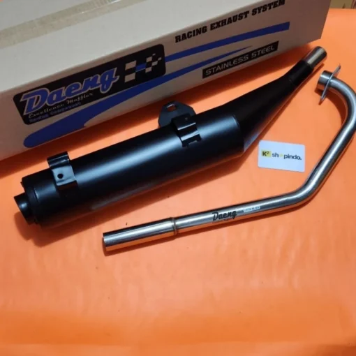 Knalpot Tsukigi Jupiter Mx New Mx Old Jupiter Z Z1 Jupiter burhan Vega R Vega R New Vega ZR Daeng Leher Stainless - Image 4