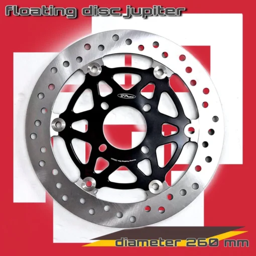 Disc Cakram Universal Jupiter Z MX Nouvo F1zr Vega Mio Fino Soul Beat Scoopy Vario Full Floating 260mm - Image 2