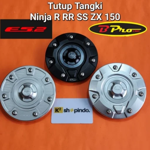 Tutup Tangki Fuel Cap Ninja R RR SS Kr Krr ZX 150 BPro B Pro Racing