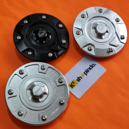 Tutup Tangki Fuel Cap Ninja R RR SS Kr Krr ZX 150 BPro B Pro Racing - Image 5
