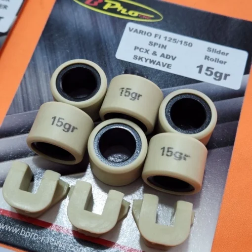 Roller Loller Slider Piece Bpro Vario 125 150 Fi Injeksi / Pcx / ADV / Spin / Skywave / Beat Fi / Vario 110 Karbu Fi / Scoopy Fi / Mio / Nmax / Aerox / Xeon / Mio M3 / Soul GT 125 BPro B Pro Racing - Image 5