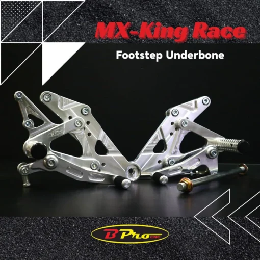 Footstep Underbone Bpro Mx King Type Race dan Road Race Full CNC Original B Pro