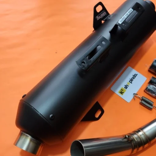 Knalpot Vario 125 150 160 old new Vario 110 karbu Pcx 150 160 Nmax Aerox Std Racing Copy CMS Kaliber Leheran Stainless - Image 9