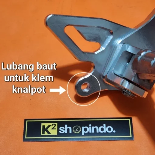 Footstep Step Belakang Non Jomblo Cobra Ninja R SS 150 WE3 Racing x BPro - Image 2