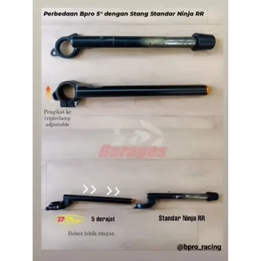 Stang Bpro Sunmori dan SPC Race Ninja R RR 33mm 5 dan 10 derajat Sunmory - Image 2