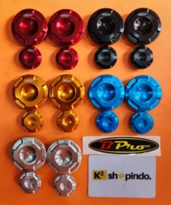 Cover Rangka BPro Ninja 150 R RR SS ZX 150 Motif Koin Rangka Coin Arm B Pro Original