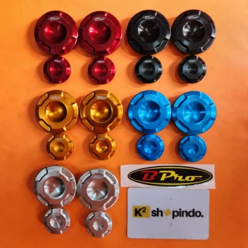 Cover Rangka BPro Ninja 150 R RR SS ZX 150 Motif Koin Rangka Coin Arm B Pro Original