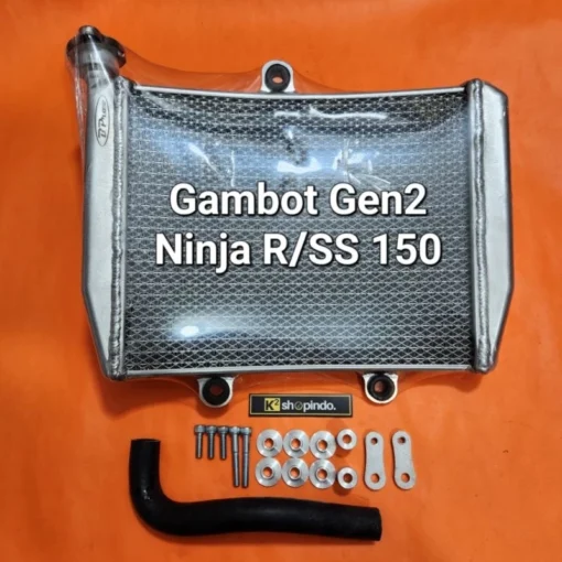 Radiator Bpro Gambot Ninja R SS RR ZX 150 Original B Pro Type Gambot Gen2 Big Volume - Image 2
