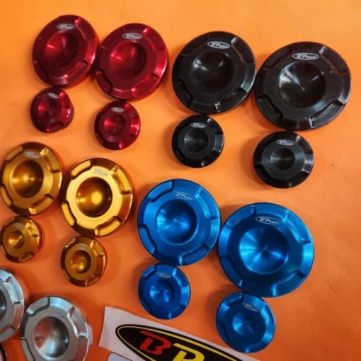 Cover Rangka BPro Ninja 150 R RR SS ZX 150 Motif Koin Rangka Coin Arm B Pro Original - Image 3