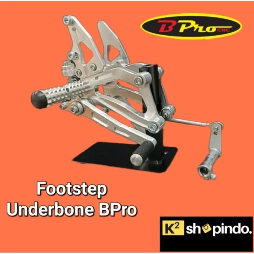 Footstep Underbone Bpro Ninja R SS ZX RR Mx King R15 v3 CBR 150 Rx King Vixion Full CNC Original B Pro - Image 5