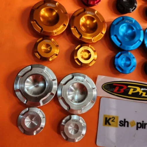 Cover Rangka BPro Ninja 150 R RR SS ZX 150 Motif Koin Rangka Coin Arm B Pro Original - Image 4