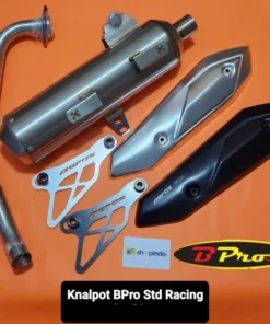 Knalpot Bpro Vario 125 150 Beat Scoopy Spacy Genio Mio Smile Sporty Soul Fino Full Stainless Standart Racing Original B Pro