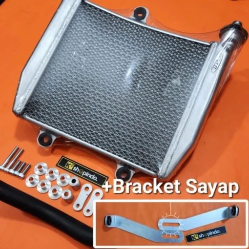 Radiator BPro Kawasaki Ninja R SS 150 Aluminium Original B Pro - Image 2