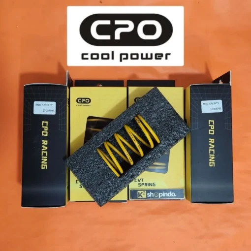 Per CVT CPO Racing Vario Beat Scoopy Mio Nouvo Mio J Mio M3 Fino Mio GT Nmax Aerox Lexi Vario 125 150 PCX ADV Original CPO Cool Power Racing CVT Spring