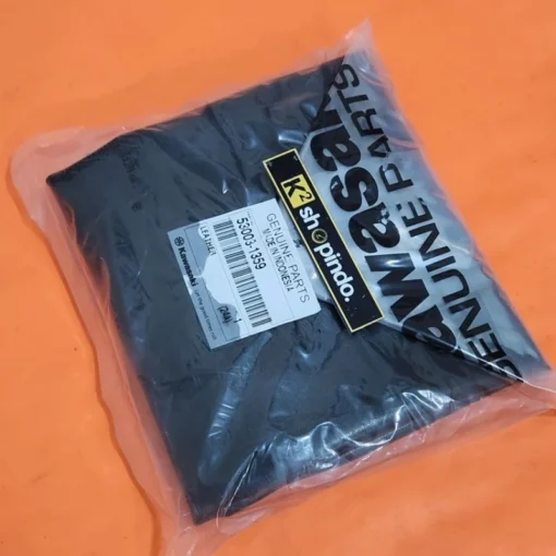 Sarung Jok Kulit Ninja R SS 150 Original Kawasaki kode part 53003 1359 - Image 2