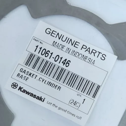 Paking Packing Perpak Gasket Cylinder Base Blok Bawah Ninja R SS RR 150 Original Kawasaki 11061 0146 - Image 4