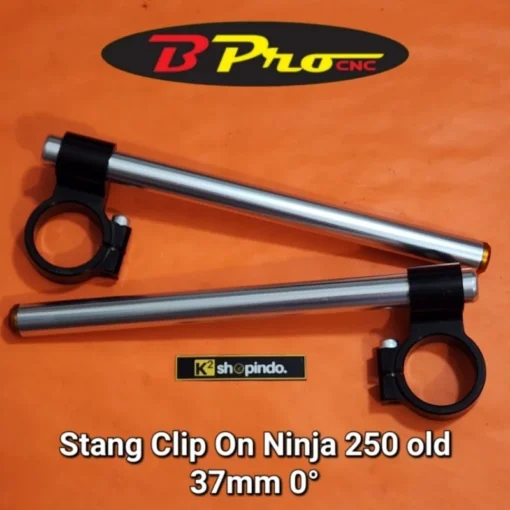 Stang Jepit Clip On BPro Ninja 250 old 37mm Original B Pro CNC