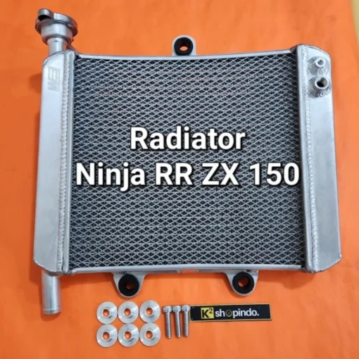 Radiator WE3 X BPro Ninja R RR SS ZX 150 Curve Gambot Aluminium WE3 Racing X BPro B Pro Original - Image 3