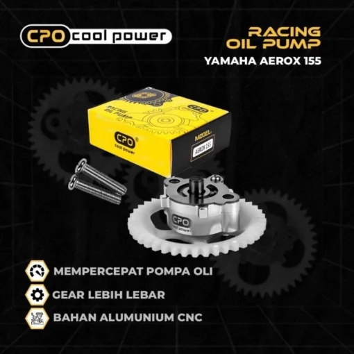 Pompa Oli CPO Nmax New Aerox New Oil Pump Racing Gigi Pompa Oli Original CPO Cool Power - Image 2