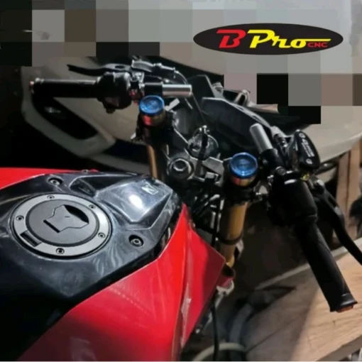 Stang Clip On BPro CBR 150 K45R CBR 250RR Ninja 250 old Original B Pro CNC - Image 6