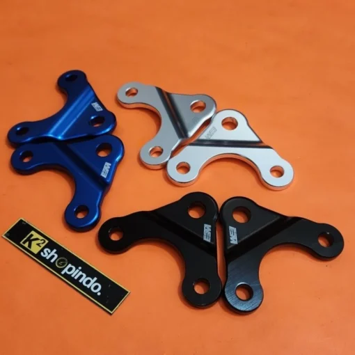 Bracket Mesin Bawah WE3 Racing Ninja R SS 150 Full CNC Breket Engine Mouting Bawah WE3 X BPro - Image 2