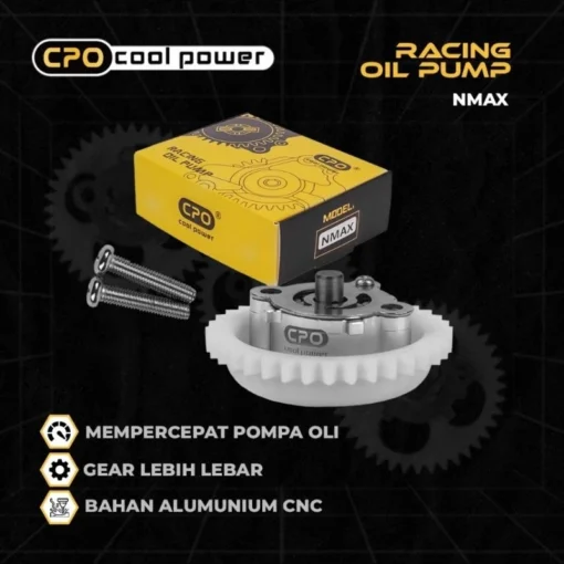 Pompa Oli CPO Nmax old 2DP Oil Pump Racing Gigi Pompa Oli Original CPO Cool Power - Image 6