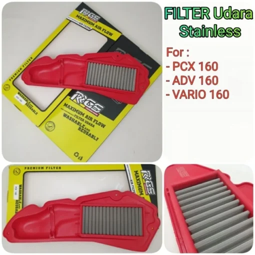 Air Filter Udara RGS Pcx Adv Vario 160 Saringan Udara RGS RRGS - Image 3