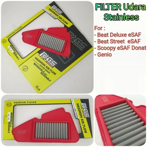 Air Filter Udara RGS Beat Scoopy New Genio Saringan Udara RGS RRGS - Image 2