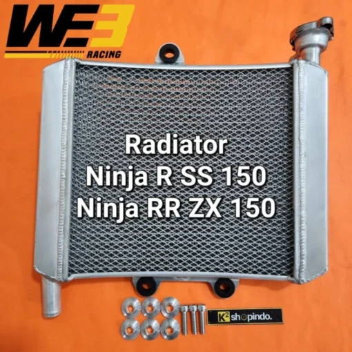 Radiator WE3 X BPro Ninja R RR SS ZX 150 Curve Gambot Aluminium WE3 Racing X BPro B Pro Original