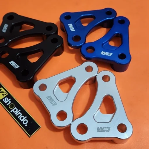 Bracket Mesin Atas WE3 Racing Ninja R SS 150 Full CNC Breket Engine Mouting Atas WE3 X BPro - Image 6