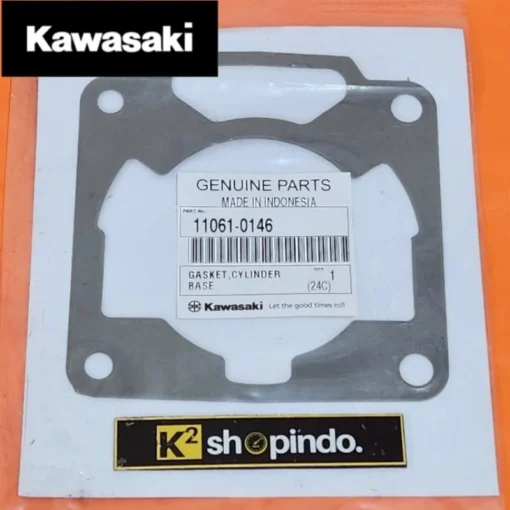 Paking Packing Perpak Gasket Cylinder Base Blok Bawah Ninja R SS RR 150 Original Kawasaki 11061 0146