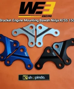 Bracket Mesin Bawah WE3 Racing Ninja R SS 150 Full CNC Breket Engine Mouting Bawah WE3 X BPro