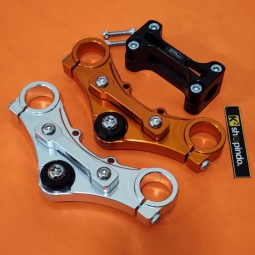 Segitiga Atas BPro Yamaha Rx King Original B Pro Triple Clamp set Pangkon Rx King - Image 2