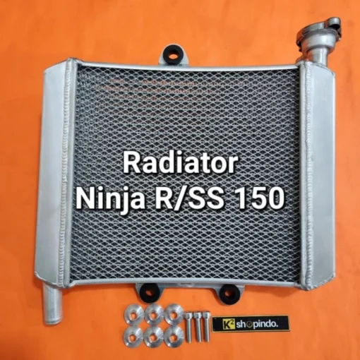 Radiator WE3 X BPro Ninja R RR SS ZX 150 Curve Gambot Aluminium WE3 Racing X BPro B Pro Original - Image 8