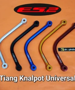 Tiang Knalpot Universal Ninja R RR Mx King 150 Es2 Es 2 Bracket Knalpot Underbone