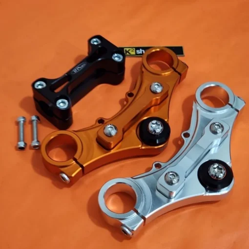 Segitiga Atas BPro Yamaha Rx King Original B Pro Triple Clamp set Pangkon Rx King - Image 5