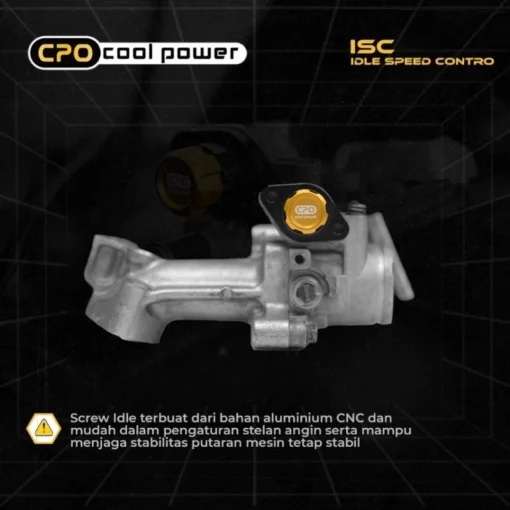 ISC CPO Manual Langsam Honda Vario 125 Vario 150 Beat Fi ESP Scoopy Idle Air Screw Sekrup Udara Manual Original CPO Cool Power - Image 5