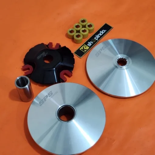 Rumah Roller Pulley Set SP5 Racing Mio Smile Sporty Mio Soul Fino Karbu Nouvo Original SP5 Racing - Image 2