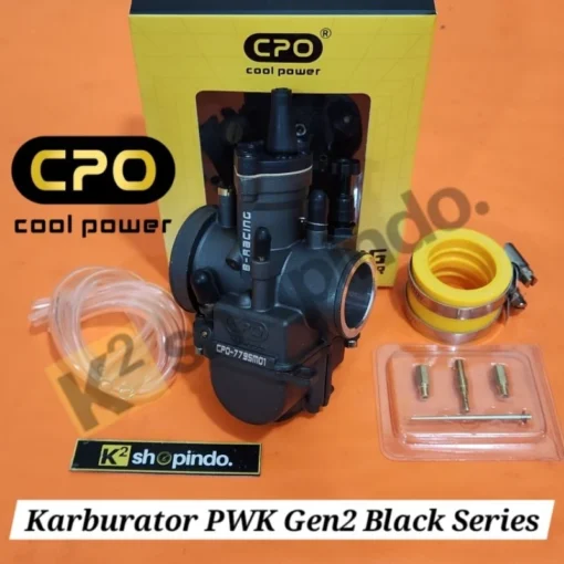 Karburator PWK Gen2 Karbu 24 26 28 Black Series CPO Cool Power Original - Image 7