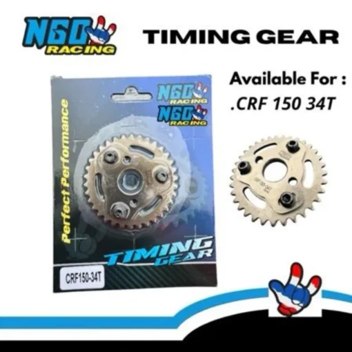 Timing Gear Gigi Sentrik Gir Sintrik Geser NGO CRF 150L Verza New Megapro Adjustable Original NGO Racing - Image 2