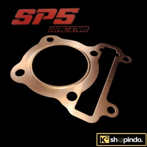 Paking Blok Paking Head Tembaga Mio Soul Mio Smile Sporty Fino Packing Head Perpak Gasket SP5 Racing - Image 2