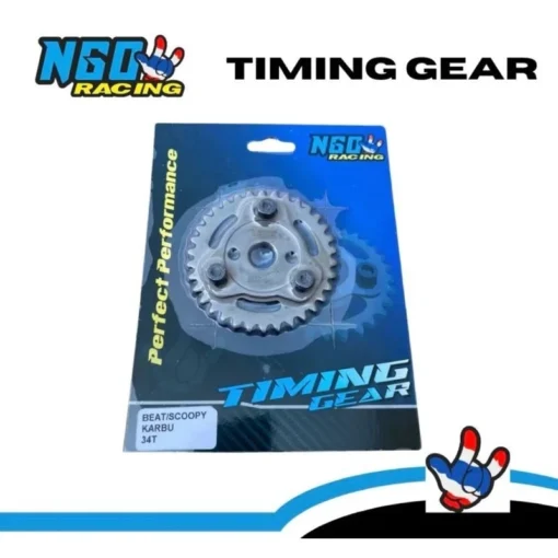 Timing Gear Gigi Sentrik Gir Sintrik Geser NGO Beat Scoopy FI ESP Vario 110 Adjustable Original NGO Racing - Image 4
