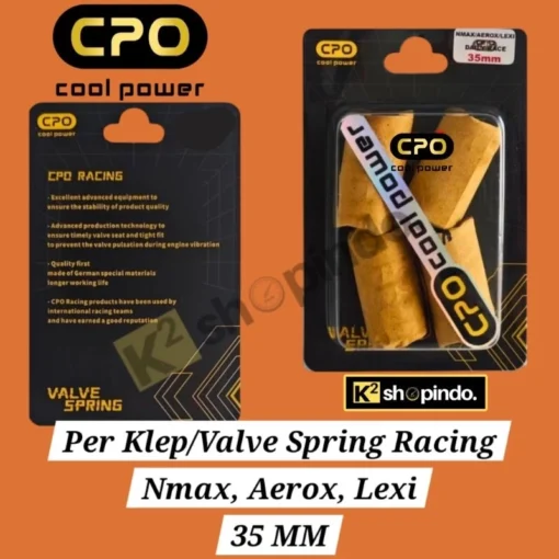 Per Klep Racing Nmax Aerox Lexi Valve Spring CPO Cool Power Original - Image 2